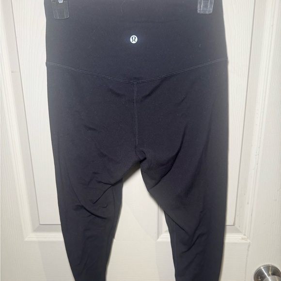 Lululemon Align HR Pant 25” Nulu Size 8 Black Granite BGNT 52624 - Picture 5 of 12
